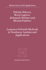 Buchcover Lyapunov-Schmidt Methods in Nonlinear Analysis and Applications