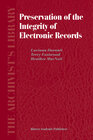 Buchcover Preservation of the Integrity of Electronic Records
