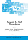 Buchcover Towards the First Silicon Laser