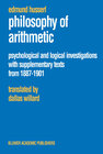 Buchcover Philosophy of Arithmetic