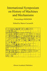Buchcover International Symposium on History of Machines and Mechanisms