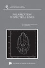 Buchcover Polarization in Spectral Lines
