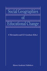 Buchcover Social Geographies of Educational Change
