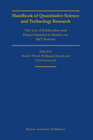Buchcover Handbook of Quantitative Science and Technology Research