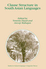 Buchcover Clause Structure in South Asian Languages