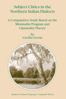 Buchcover Subject Clitics in the Northern Italian Dialects