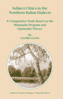 Buchcover Subject Clitics in the Northern Italian Dialects