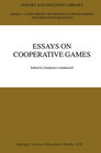 Buchcover Essay in Cooperative Games