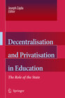 Buchcover Decentralisation and Privatisation in Education