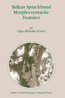 Buchcover Balkan Sprachbund Morpho-Syntactic Features