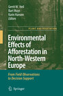 Buchcover Environmental Effects of Afforestation in North-Western Europe