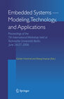 Buchcover Embedded Systems -- Modeling, Technology, and Applications