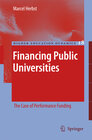 Buchcover Financing Public Universities