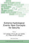 Buchcover Extreme Hydrological Events: New Concepts for Security