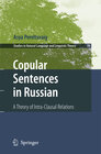 Buchcover Copular Sentences in Russian