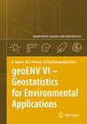 Buchcover geoENV VI – Geostatistics for Environmental Applications