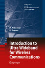 Buchcover Introduction to Ultra Wideband for Wireless Communications