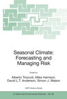 Buchcover Seasonal Climate: Forecasting and Managing Risk