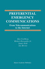 Buchcover Preferential Emergency Communications