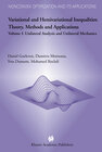 Buchcover Variational and Hemivariational Inequalities Theory, Methods and Applications