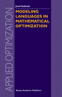 Buchcover Modeling Languages in Mathematical Optimization