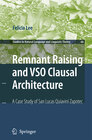 Buchcover Remnant Raising and VSO Clausal Architecture