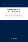Buchcover Charity Law & Social Policy