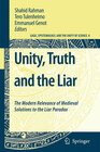 Buchcover Unity, Truth and the Liar