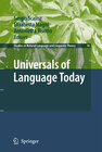Buchcover Universals of Language Today
