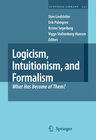 Buchcover Logicism, Intuitionism, and Formalism