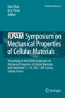 Buchcover IUTAM Symposium on Mechanical Properties of Cellular Materials