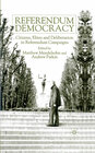 Buchcover Referendum Democracy