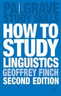 Buchcover How to Study Linguistics