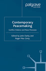 Buchcover Contemporary Peace Making