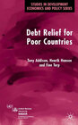 Buchcover Debt Relief for Poor Countries