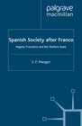 Buchcover Spanish Society After Franco