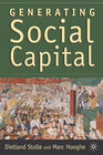 Buchcover Generating Social Capital