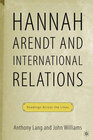 Buchcover Arendt and International Politics