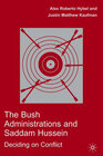 Buchcover The Bush Administrations and Saddam Hussein