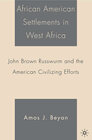 Buchcover African American Settlements in West Africa