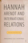 Buchcover Hannah Arendt and International Relations