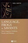 Buchcover Language, Frogs and Savants