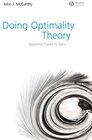 Buchcover Doing Optimality Theory