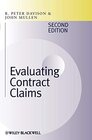Buchcover Evaluating Contract Claims