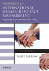 Buchcover Handbook of International Human Resource Management