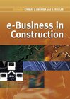 Buchcover e-Business in Construction