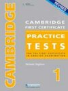 Buchcover Cambridge First Certificate Practice Tests 1, Package