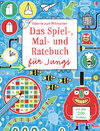 Buchcover Das Spiel-, Mal- und Ratebuch für Jungs