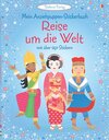 Buchcover Mein Anziehpuppen-Stickerbuch: Reise um die Welt