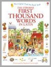 Buchcover First Thousand Words in Latin. Heather Amery